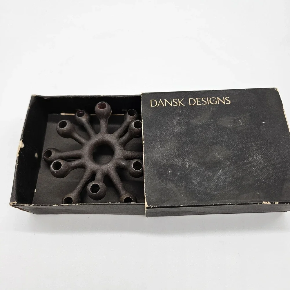 VTG Dansk Design Spider Candle Holder By Jens Quistgaard 1960s MCM Danish 4.25